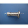 curtain accessories-metal curtain end cap for round bottom rail of roller blind-window covering components